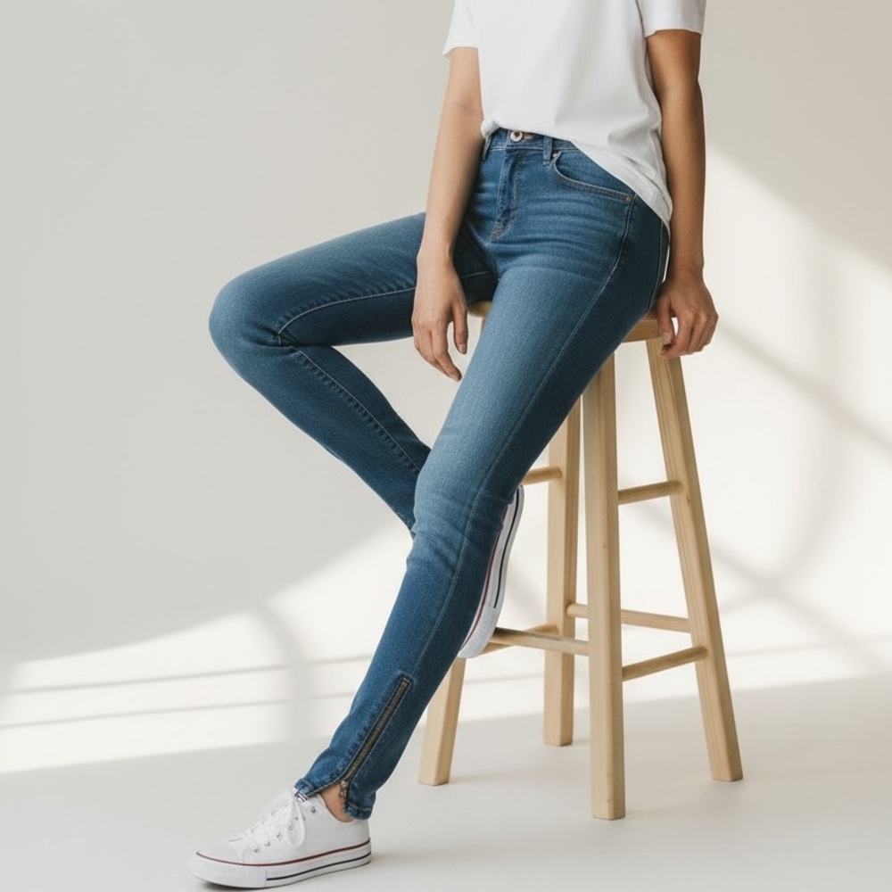 Genetic denim skinny leg, jeans, size 26
